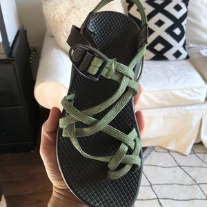 Olive green Chacos